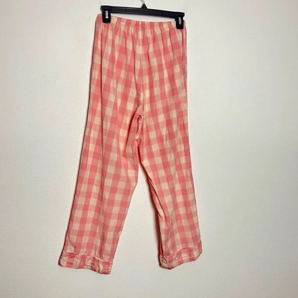Doen Pink Checkered Pajama Pants - Picture 4 of 8